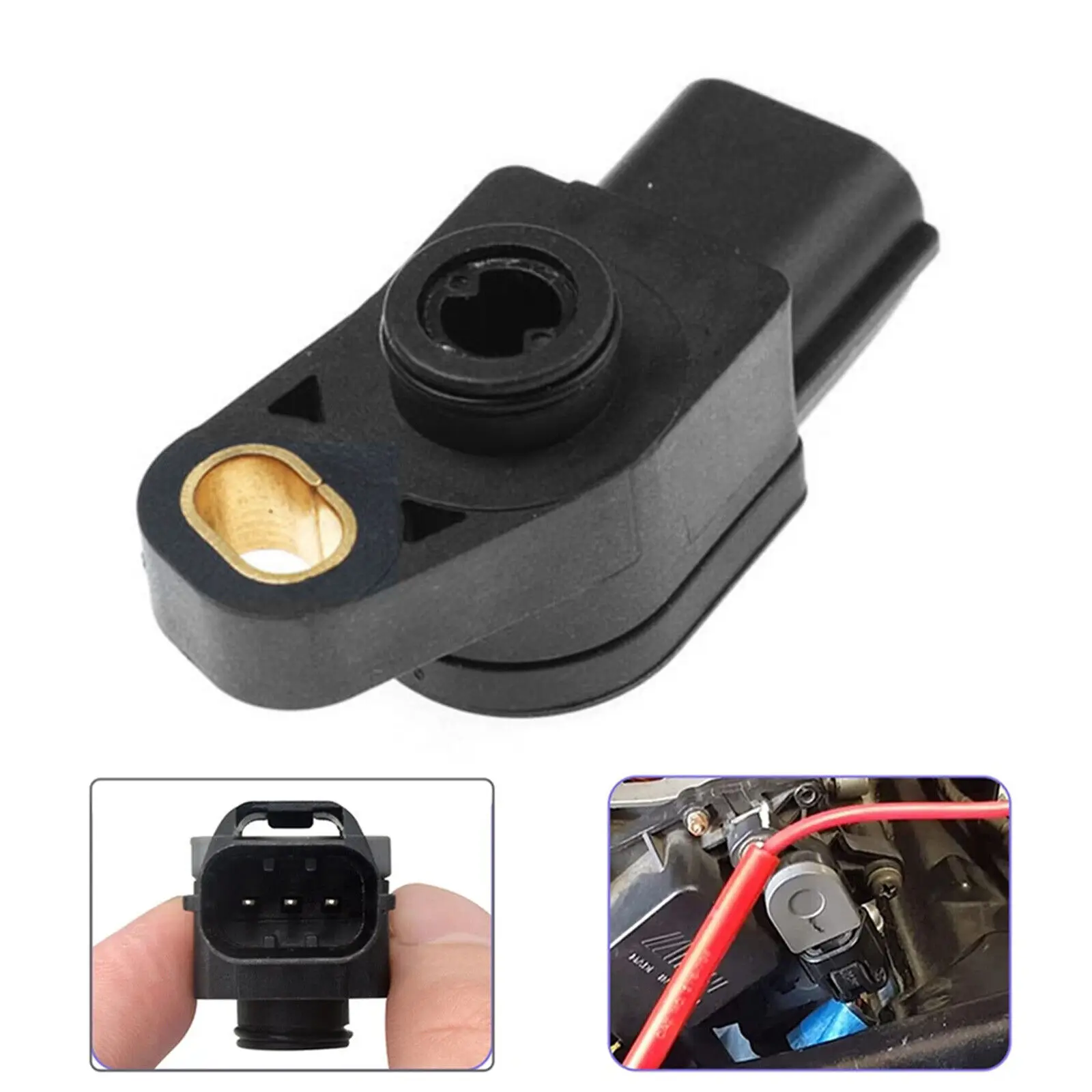 Sensore Di Posizione Dell'Acceleratore Tps Tps Per Suzuki Gsxr 600 750 2004-2009 Muslimspedizione Gratuita