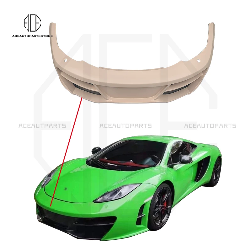 2012-2014 Per Mclaren Mp4 12C Paraurti Anteriore In Fibra Di Carbonio Stile Bumper--Rz Anteriore Per Mclaren Mp4-12C