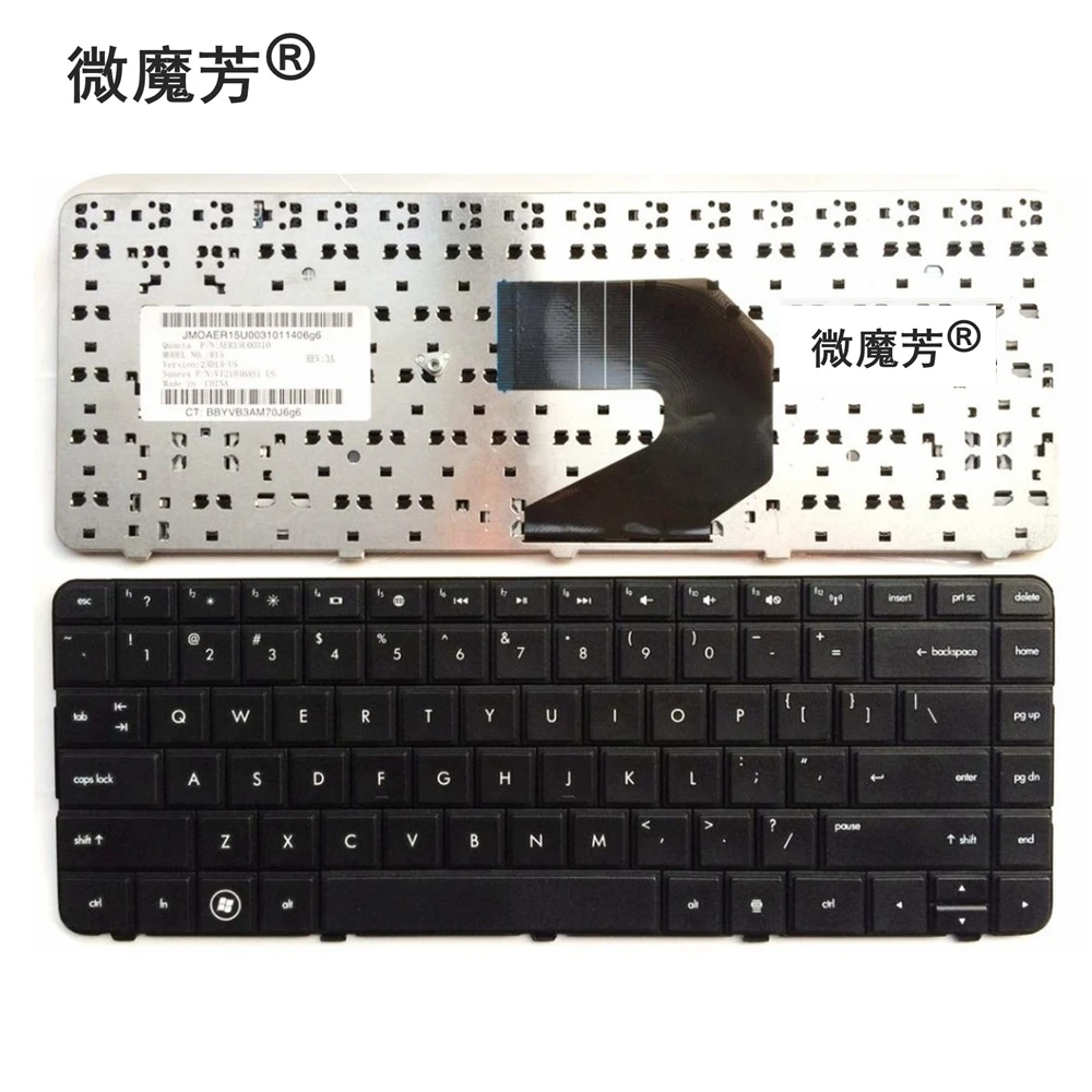 Inglese Tastiera Del Computer Portatile Per Hp Pavilion G4 G6 G4-1000 431430 436 Cq43 Cq57 G57 Serie 636191-001 Us