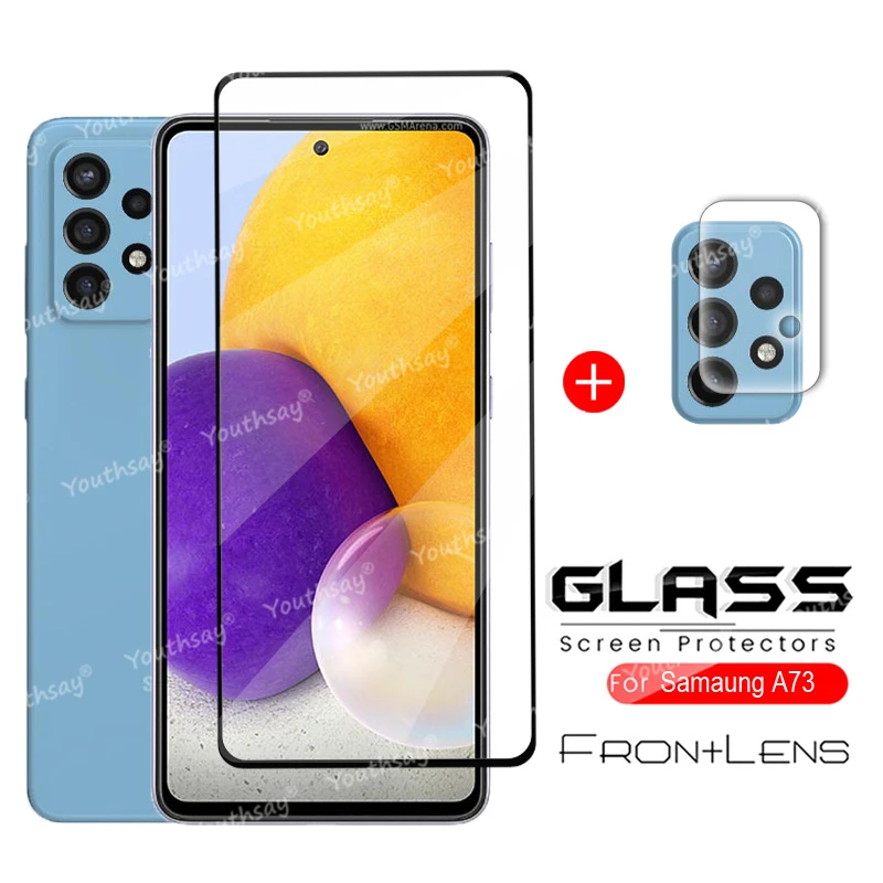 Per Samsung Galaxy A73 Vetro Per Samsung A73 Pellicola Proteggi Schermo In Vetro Temperato Per Samsung Galaxy A73 A53 A72