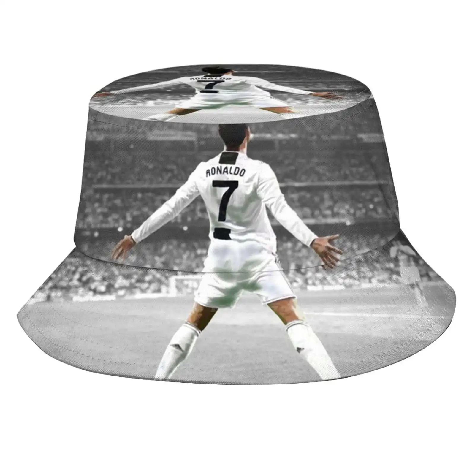 Unisex Moda Donna Uomo Cappelli A Secchiello Traspiranti Cristiano Ronaldo Portogallo 7 Serie Old Lady Real Madrid United Red Devils Hala