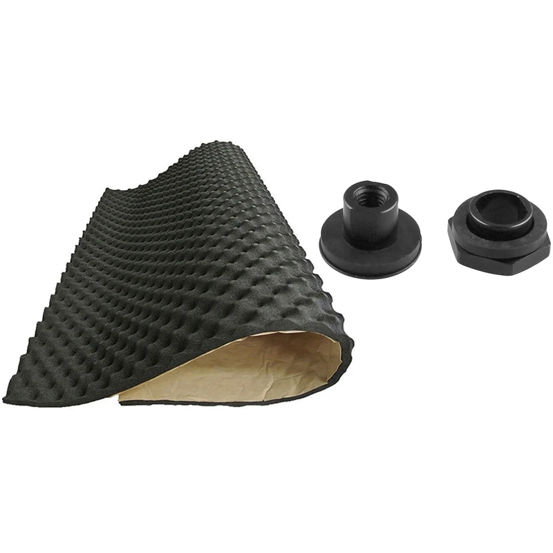 100X50Cm Car Sound Deadener Mat Fonoassorbente E Parabrezza Posteriore Puntone In Vetro Per Honda Civic 92-95 Hatchback Eg6 Crv