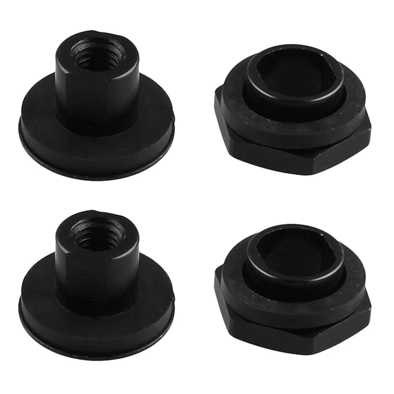 2X Rear Windshield Glass Strut Hardware Kit Fit For Honda Civic 92-95 Hatchback Eg6 Crv Black