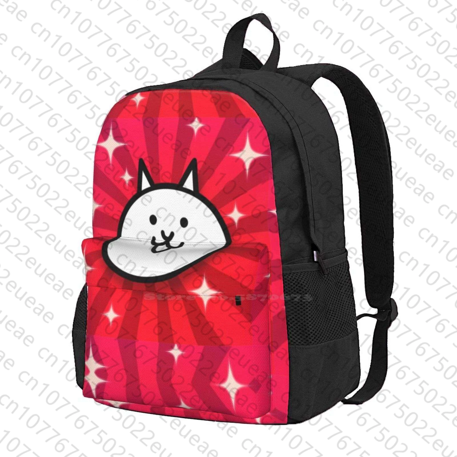 Gatti Da Battle Cats Donna Uomo Adolescenti Laptop Travel School Bags Https Www Com Shop Battle Cats Christmas Cats Funny Cat Drawing