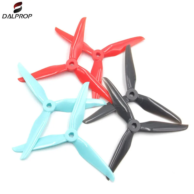 Dalprop Cyclone T5139.5 5.1X3.95X3 5.1 Pollici 2Cw 2Ccw 3 Pale Fpv Freestyle Elica 5Mm Popo Per Rc Racing Drone Accessori Fai Da Te