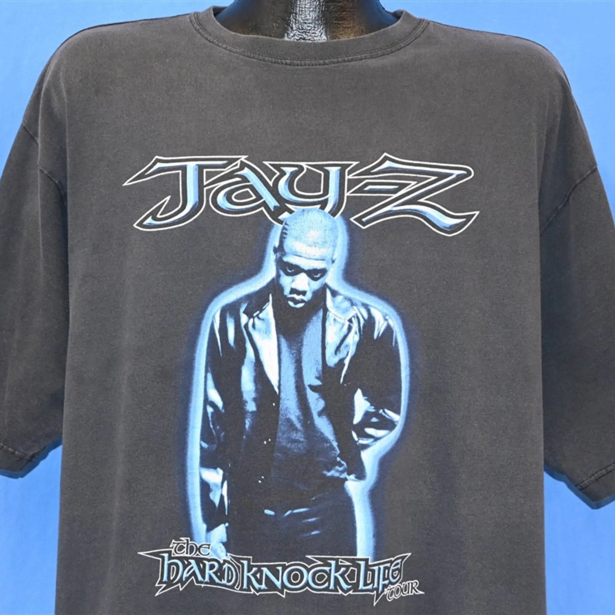 Anni '90 Jay Z Hard Knock Life Tour 1999 Hip Hop Dmx Method Man Redman Rap T Shirt Extra Large