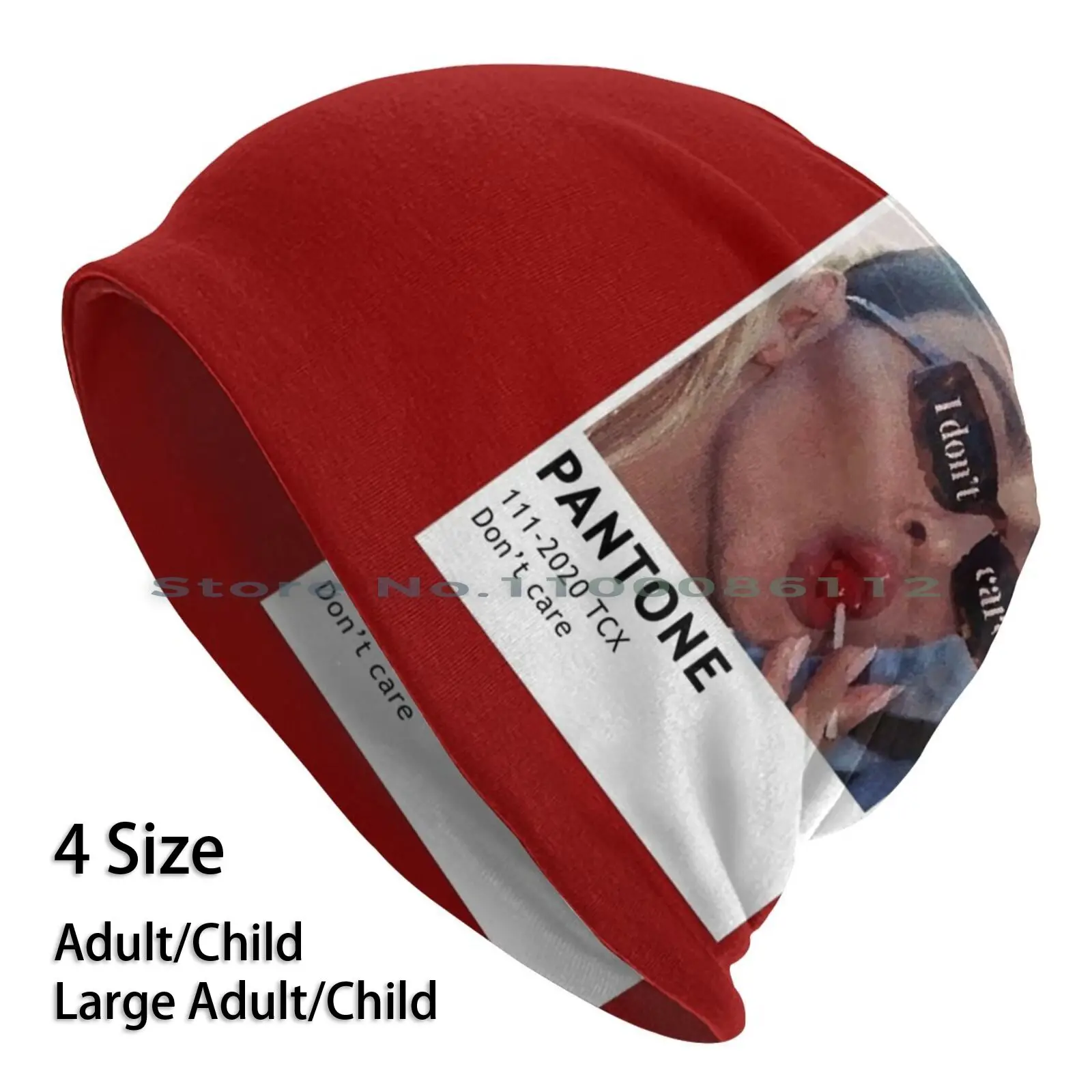 Pantone Kendall Non Care Berretti Cappello Lavorato A Maglia Kendall Janner Kendall Jenner Modello Pantone Story Dont Care Cute Kawaii Lollipop