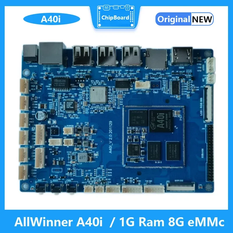 Allwinner A40I Arm Cortex A7 Quad Core Industrial Grade Linux Core Board Android Can