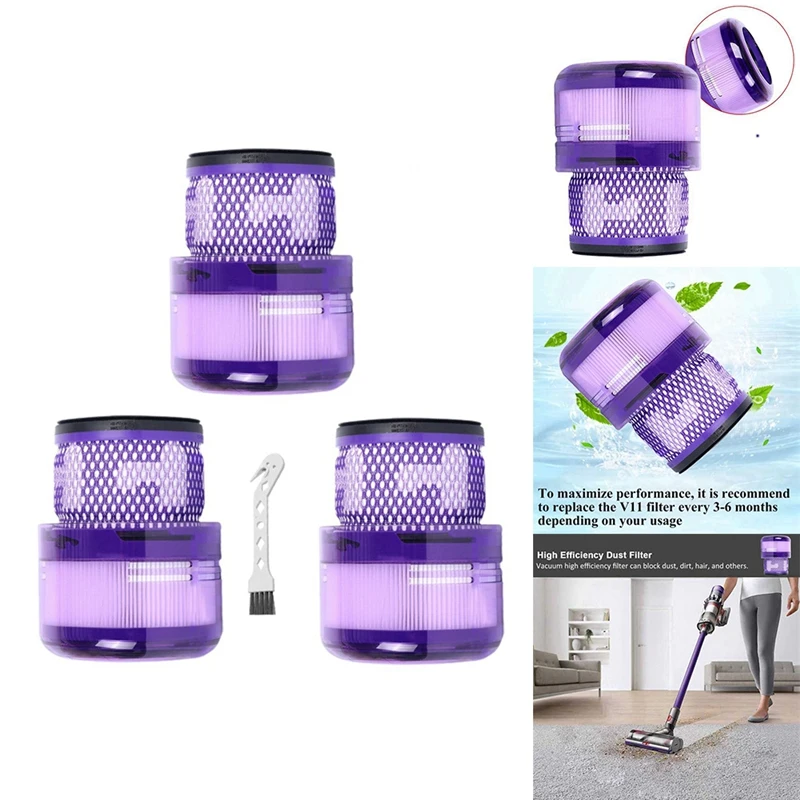 Filtro Lavabile Per Dyson Sv19/ Sv12 Omni-Glide Aspirapolvere Senza Fili Pezzi Di Ricambio Di Ricambio Filtro Hepa