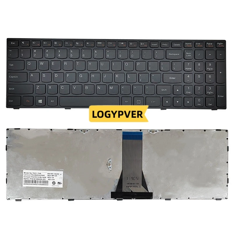 Tastiera Per Laptop Per Lenovo G50-70 G50-45 B50 G50 G50-70At G50-30 Z50 B70-80 Z70-80 Layout