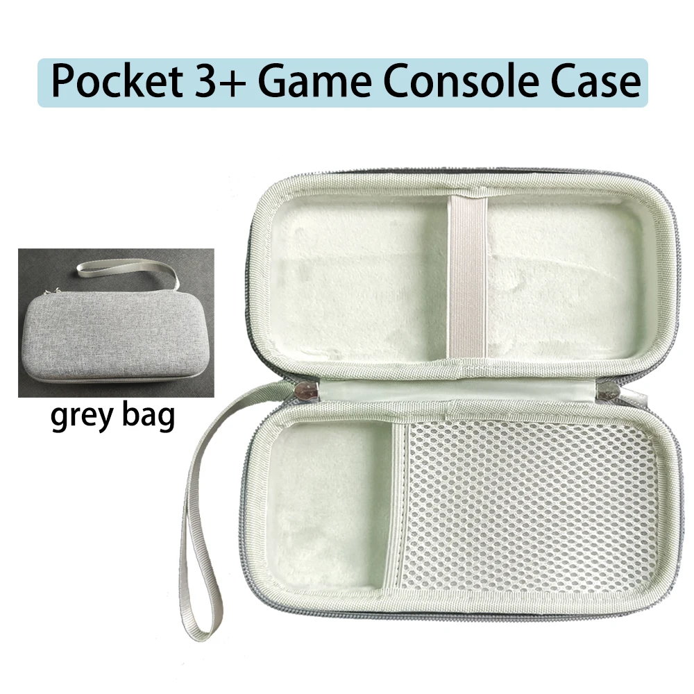 Nuova Custodia Grigia Per Retroid Pocket 3 Plus Console Di Gioco Portatile Retrò Retroid Pocket 3 Bag Protezione Di Alta Qualità