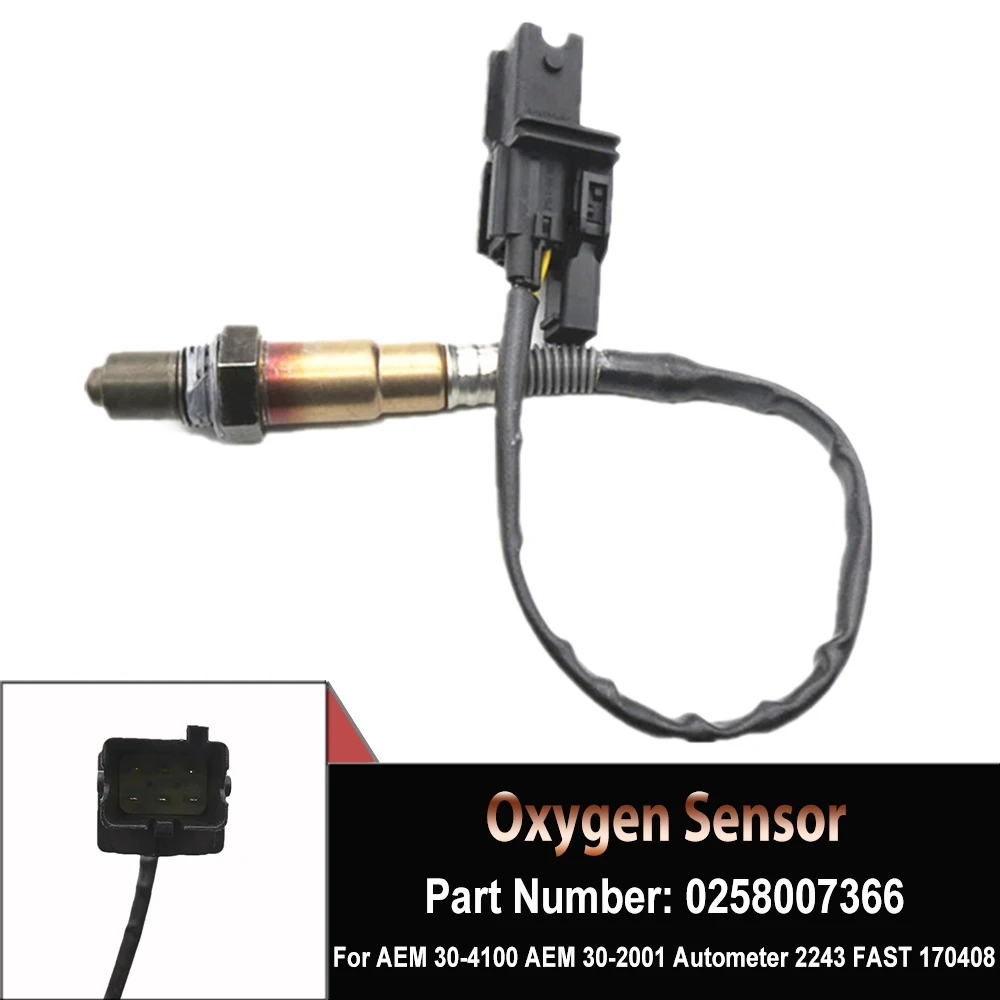 Sonda Lambda Del Sensore Di Ossigeno Per Aem 30-4100 30-2001 Autometer 2243 Fast 170408 0258007366 Lsu4.2 Ricambi Auto Lambda A Banda Larga