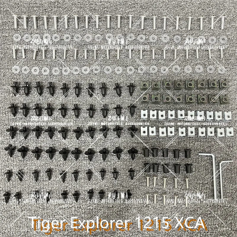 Kit Carenatura Carrozzeria Bulloni Viti Per Misura Per Triumph Tiger Explorer 1215 Xca