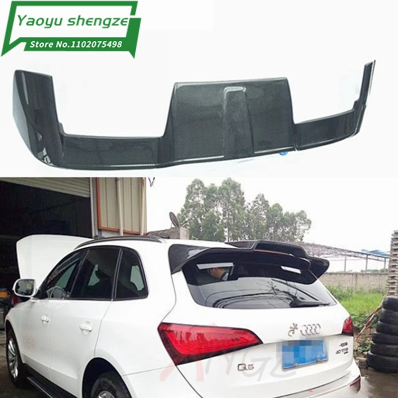 Carbon Fiber Spoiler For Audi Q5 Sq5 2013.2014.2015.2016.2017 High Quality Brand New Carbon Fiber Rear Spoilers