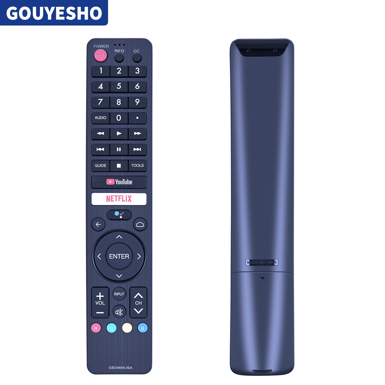 Nuovo Telecomando Tv Lcd Gb346Wjsa Per Sharp Netflix Con Google Search Voice 4T-C70Bk2Ud