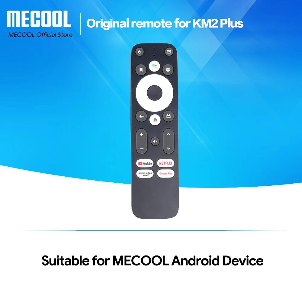 Telecomando Sostitutivo Originale Per Km2 Plus Con Google Voice Control E Youtube Prime Video Netmilwaus Google Play Keys