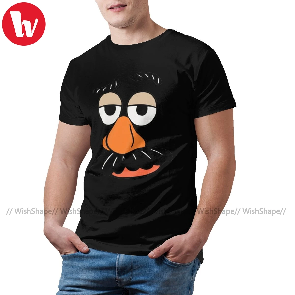 Mr Potato Head T Shirt Mr Potato Head Divertente Halloween T-Shirt Fashion Mens Tee Shirt Fun Maniche Corte Tshirt