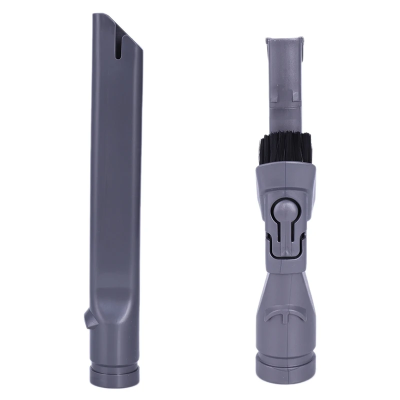 Testa Dell'Ugello Di Aspirazione Piatta 1Pc Per Dyson Long Flat Suction Dc35 Dc45 Dc58 E 1X Fessura Della Spazzola Antipolvere Per Dyson Dc35 Dc45 Dc5