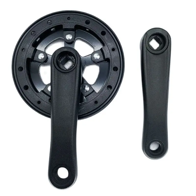 Taozik 127 Mm 28 T Lega Di Alluminio Single Speed Ebike Kids Bike Crank Set Ruota A Catena