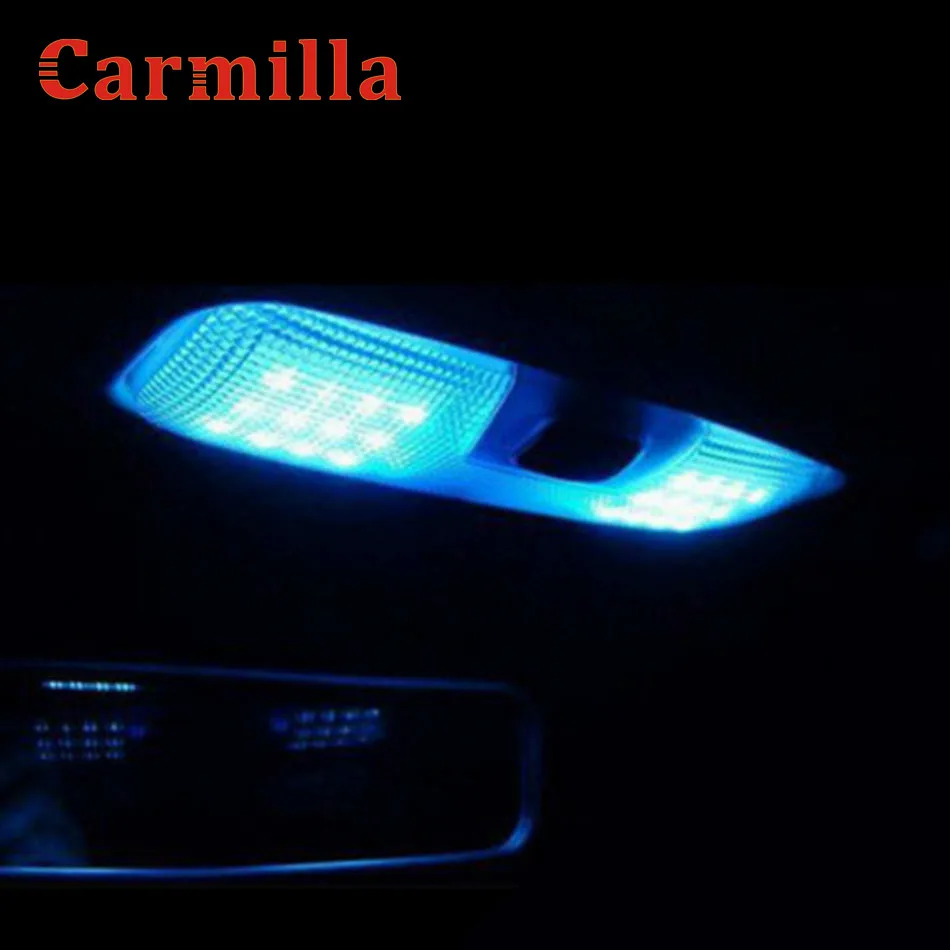 Carmilla Car Led Lampade Da Lettura Tetto Led Lampada Luci Interne Custodia Per Ford Fiesta Mk7 2009 - 2014 Accessori Auto