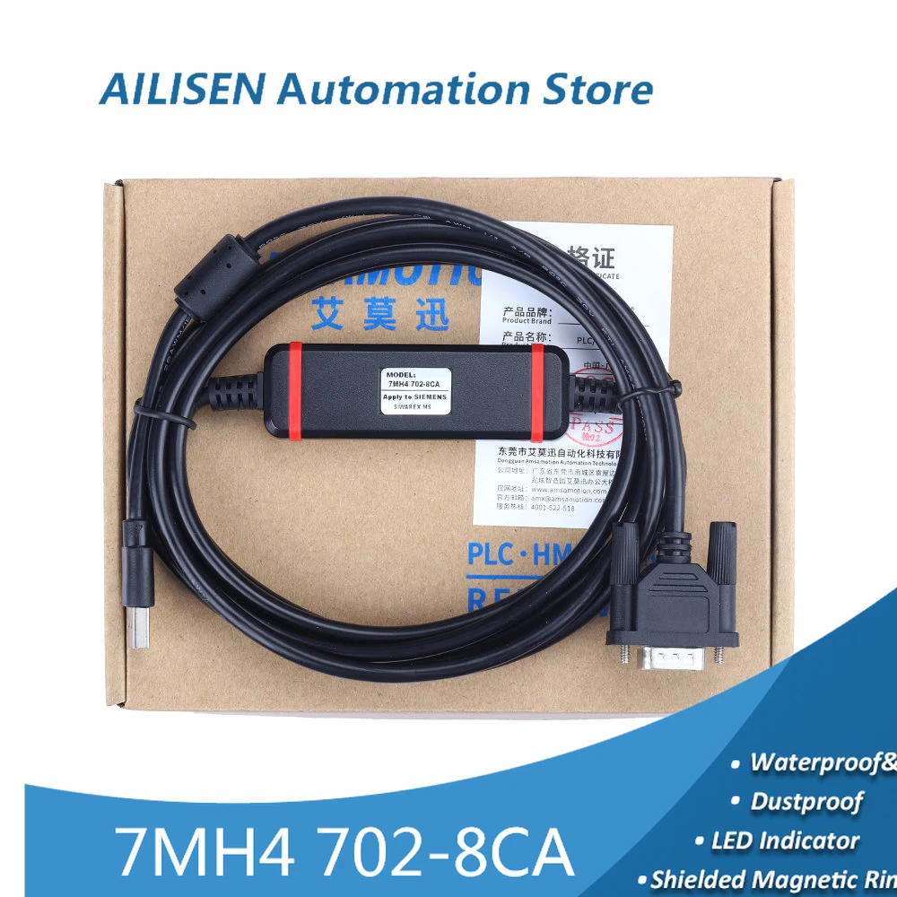 7Mh4 702-8Ca 8Cb 7Mh4930-0Aa01 Adatto Per Il Cavo Di Download Del Modulo Di Pesatura Siemens S7-200