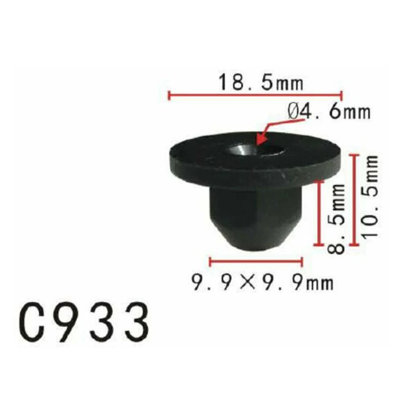 171201969 Di Plastica Dado Clip Di Fissaggio Per Audi Volkswagen Trim Pannello Boot Carpet