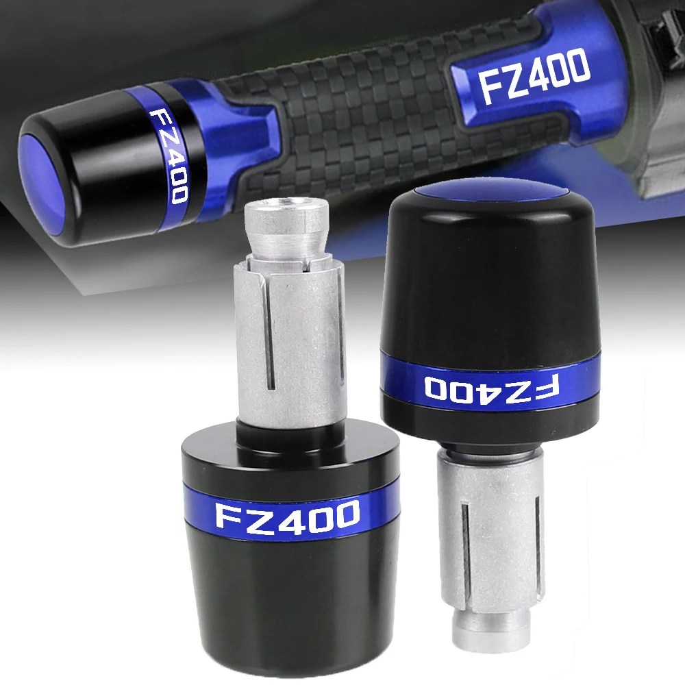 22Mm Handlebar Grips Motorcycle Accessories For Yamaha Fz400 Handle Bar Cap End Plugs Scooter Handle Bar Fz 400 1986 1987 1988