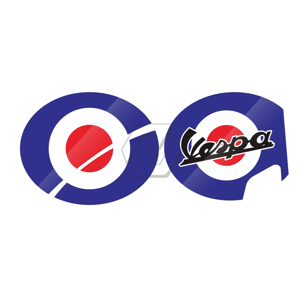 Per Piaggio Vespa Series Ii Sei Giorni Gts 300 Super Motorcycle Numero 6 Decal