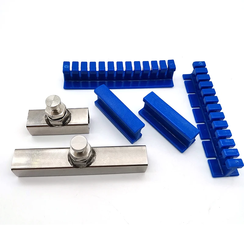 6Pcs Auto Dent Repair Tool In Acciaio Inox Lifter Puller Slide Hammer Strumenti Di Nylon Etichette Blu