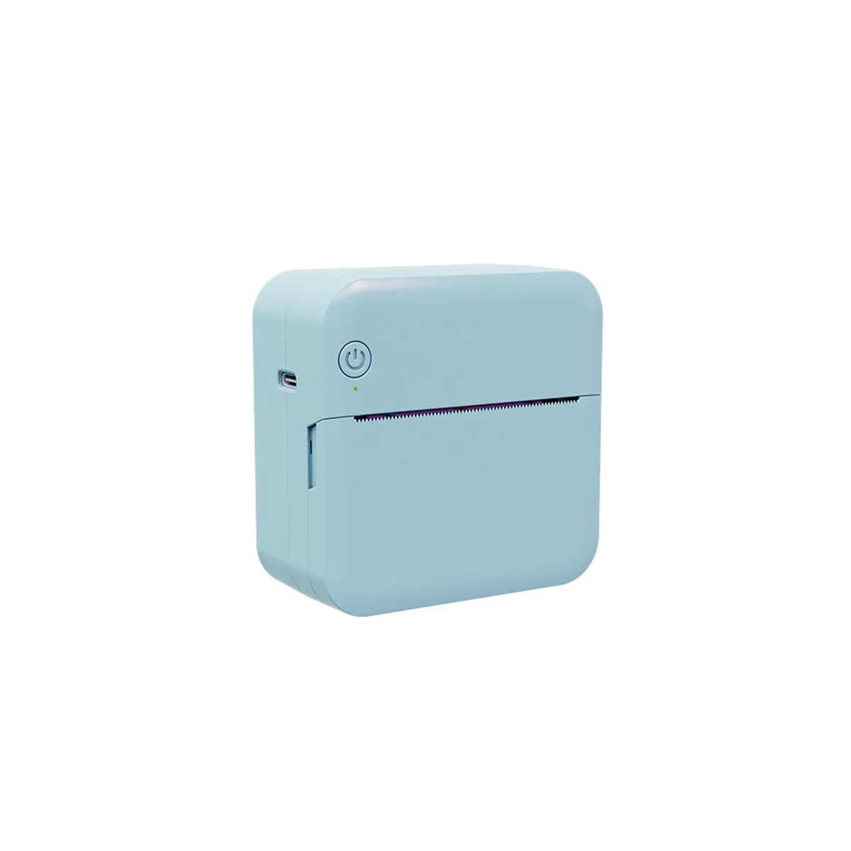Mini Stampante Tascabile Memo Account Stampanti Fotografiche Stampante Termica Portatile Per Etichette Bluetooth Piccola Stampante Domestica Blu