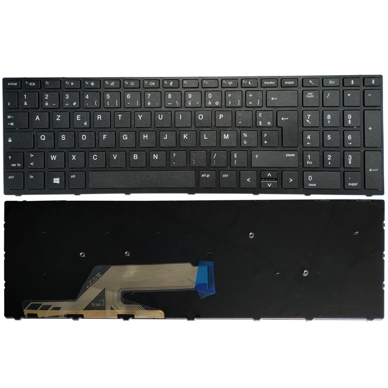 Nuova Tastiera Francese Fr Per Hp Probook 450 G5 455 G5 470 G5 Clavier Nero