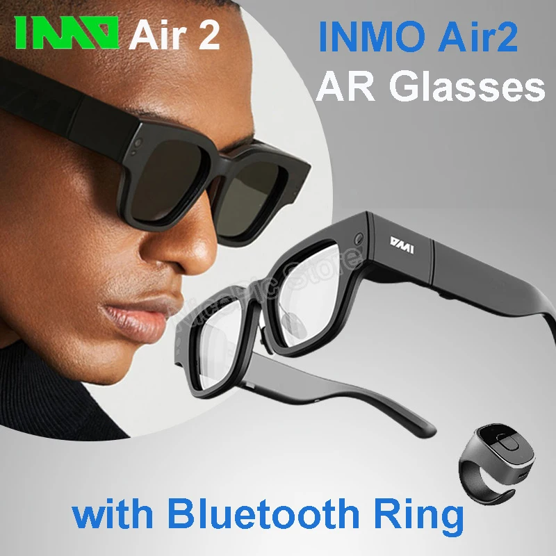 Inmo Air 2 Air2 Wireless Ar Glasses Portable Hd Full Color Display Schermo Del Computer Mobile Projection Translation Prompt