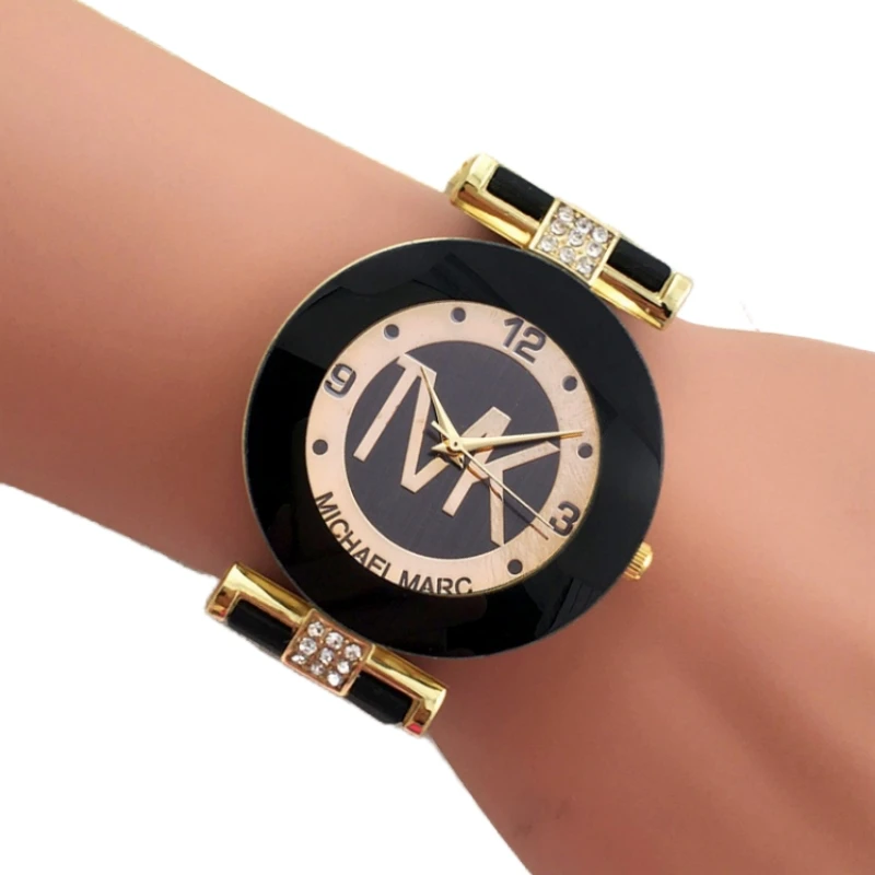 Famouse Watch For Women Top Tvk Brand Black Silicone Diamond Arabo Digital Quartz Orologi Da Polso Orologio Da Donna Impermeabile