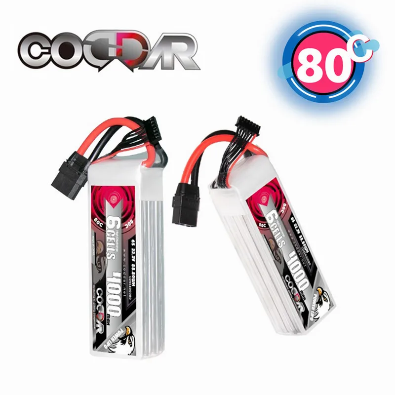 6S Battery 80C 22.2V 4000Mah Lipo Battery For Rc Helicopter Quadcopter Fpv Racing Drone Car Part Rechargeable Xt60 Xt90 Plug