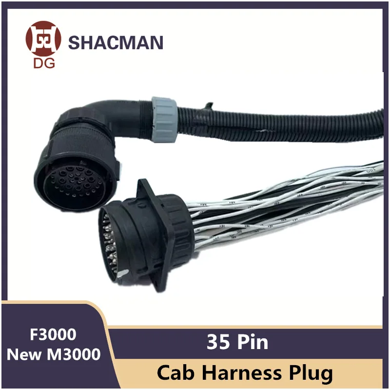 Per Accessori Cabina Shacman F3000 Nuovo Connettore Spina Cablaggio Telaio Cabina M3000 35 Pin