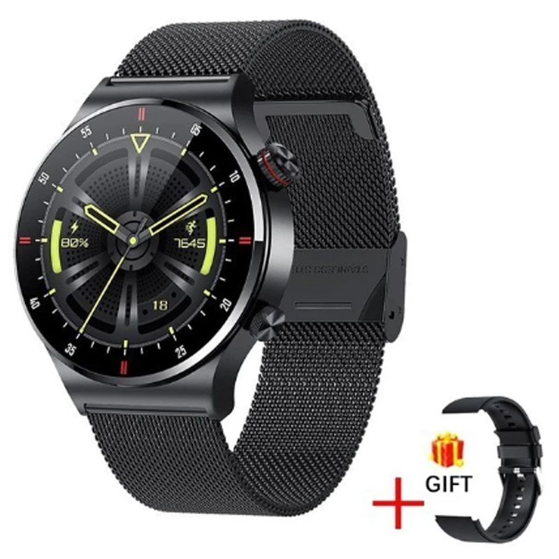 Smart Watch Muslimfitness Bracciale Cardiofrequenzimetro Monitor Del Sonno Per Lg G8 G8S Thinq Lg W30 W10 Xiaomi Black Shark 5 Pr