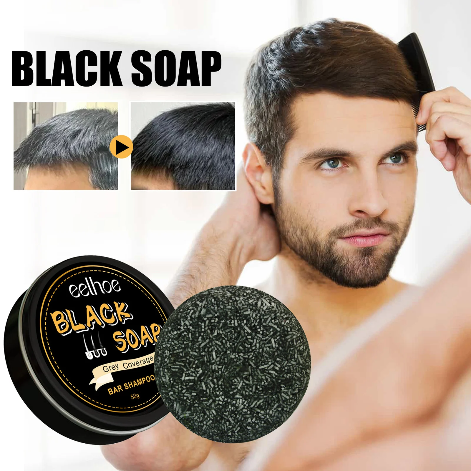 Shampoo Per Capelli Neri Sapone Polygonum Multiflorum Shampoo Saponi Darking Cover Shampoo Per Capelli Grigi Sapone Shampoo Bar Sapone