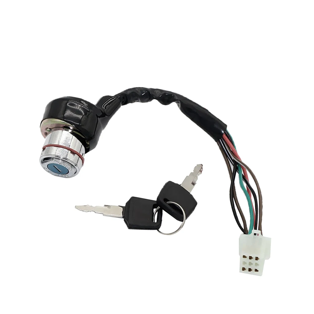 Interruttore A Chiave Di Accensione A 6 Fili 150/200/250Cc Quad Dirt Bike Atv