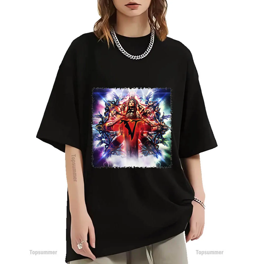 Matriarch Album T Shirt Velo Di Maya Tour T-Shirt Uomo Cool Streetwear Magliette Nere Donna Stampa Grafica Top