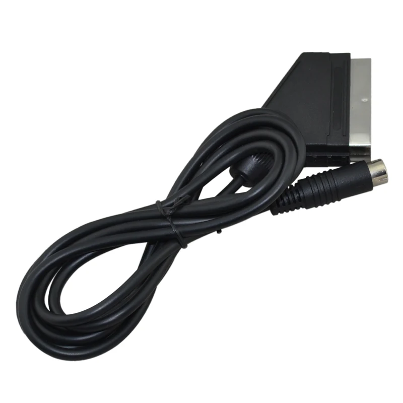Cavo Av Scart Video Cable Per Sega Saturn Ss Tv Lead Ntsc Pal Version