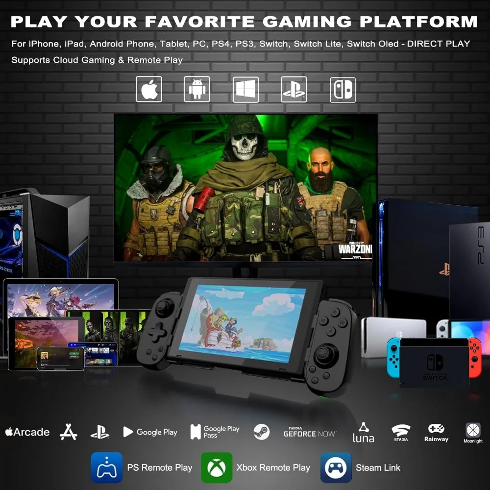 Pubg Mobile Bluetooth Controller Android/Ios Telefono/Tablet Wireless Remote Gamepad Pc Gaming Control Switch Joystick Accessori