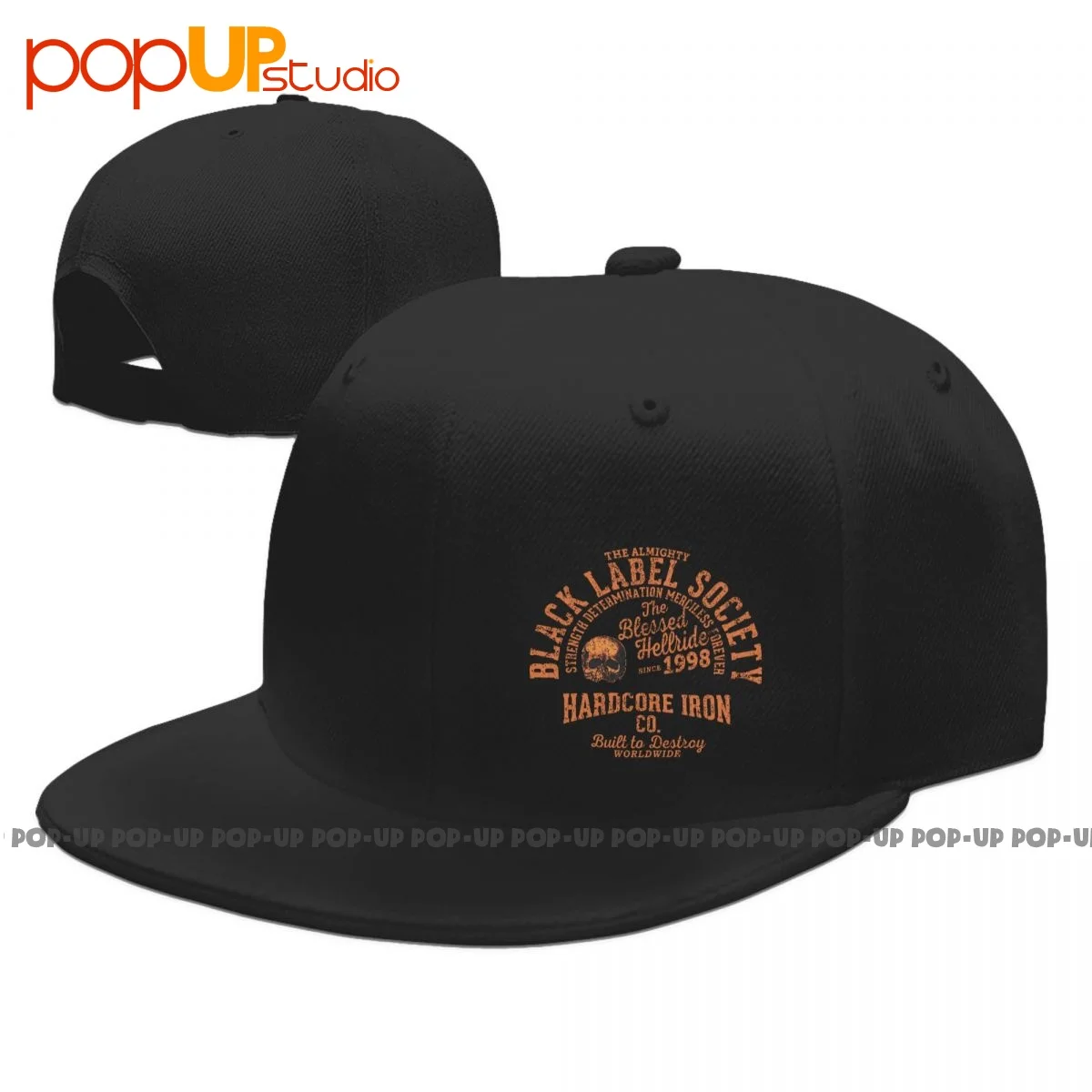 Black Label Society 'Hardcore Hellride' Zakk Wylde Snapback Cap Berretti Da Baseball