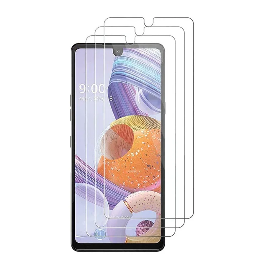 Pellicola Proteggi Schermo In Vetro Temperato Da 3 Pezzi Proteggi Schermo Trasparente Antigraffio, Senza Bolle Per Lg Stylo 6/Stylo 5/Stylo 7