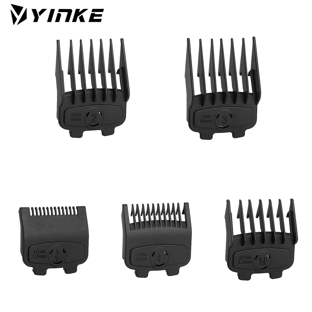 Yinke Guards Set Di Pettini Magnetici Per Andis Master Clippers Trimmer Cordless Clipper 5 Lunghezze Di Taglio Guida Pettine Protezioni Attacco