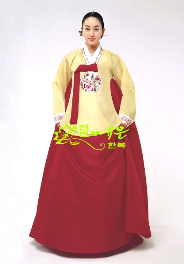 Ladies Hanbok Coreano Originale Importato Tessuto Bridal Hanbok Dae Jang Geum Hanbok Palace Hanbok
