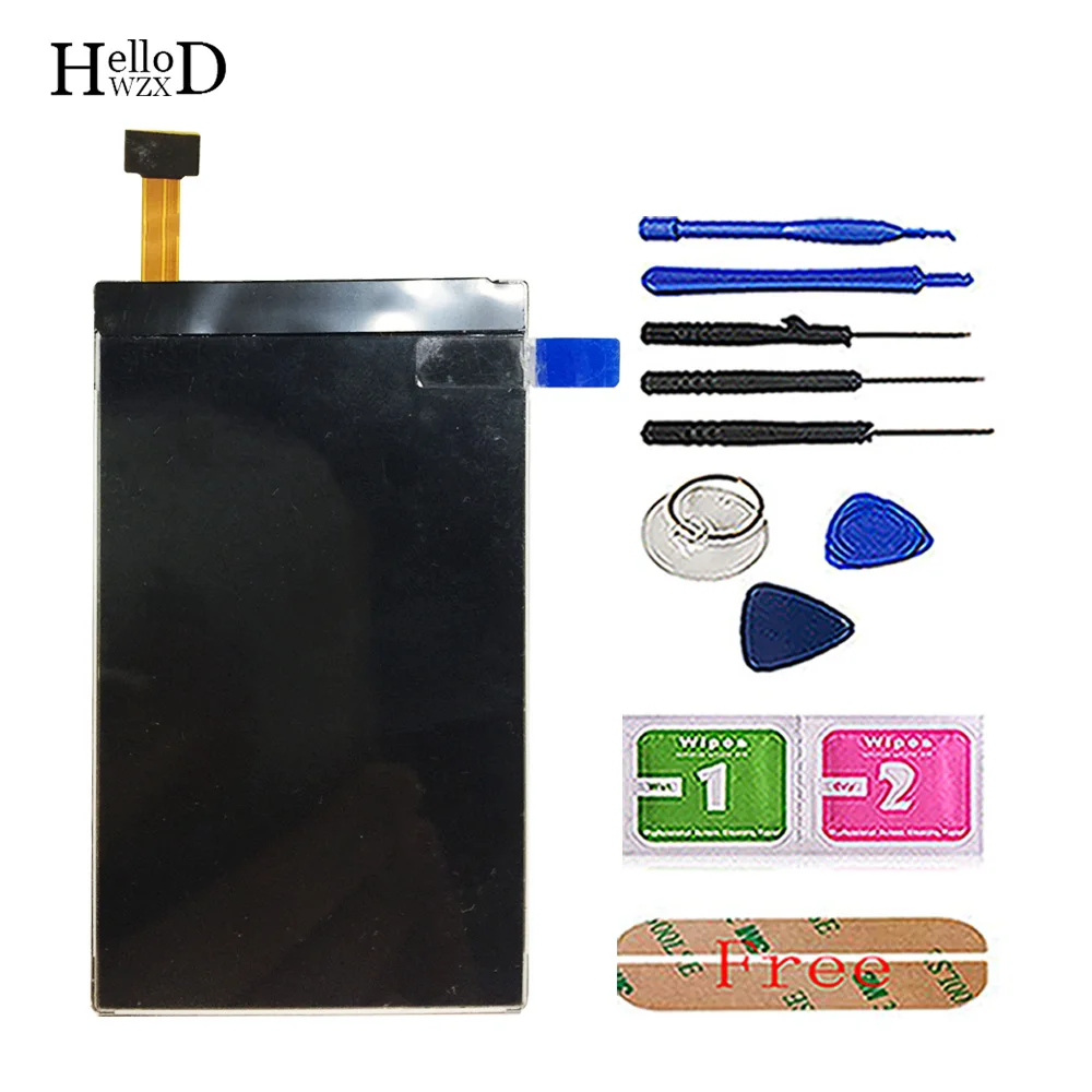 Display Lcd Per Nokia Asha 305, Asha 306 3050 Schermo Lcd Digitalizzatore Pannello Strumenti Sensore