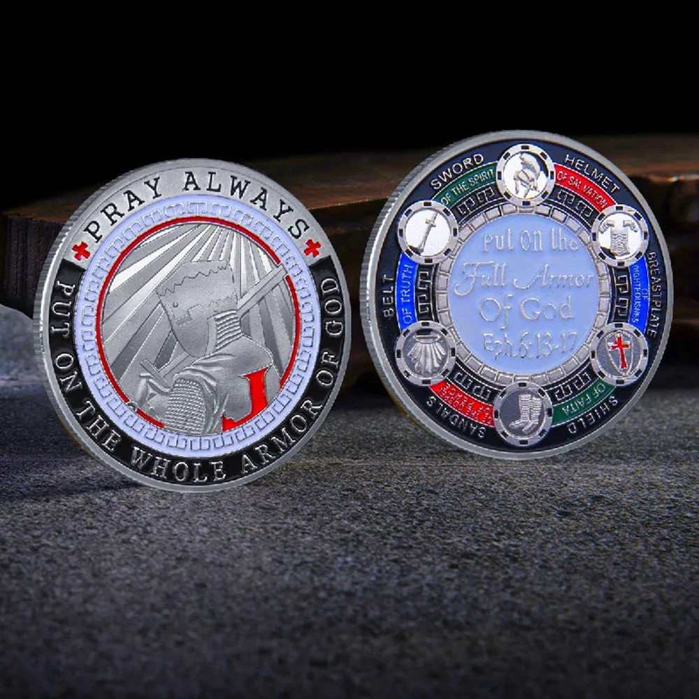 Armor Of God Challenge Coin Eph 6:13-17