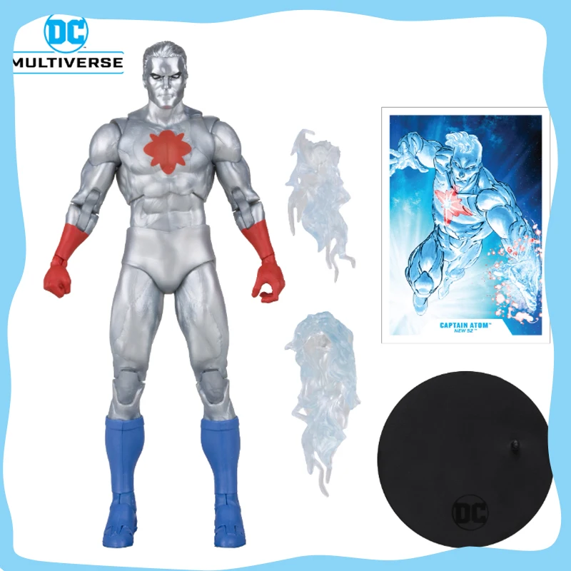 Mcfarlane Captain Atom Dc Genuine Gold Standard New 52 7 Pollici Action Figure Model Figurine Collection Toys Gifts