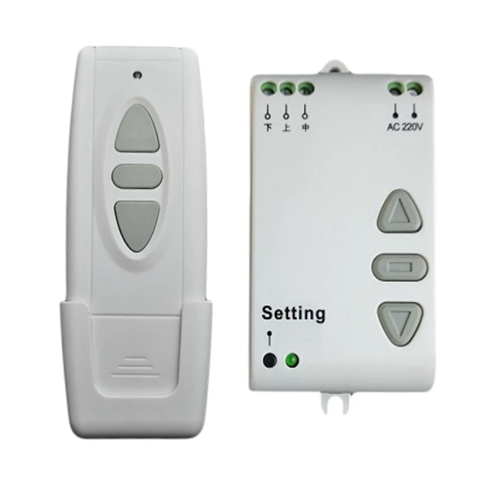 Ac220V Motor Remote Projection Screen Motor Wireless Switch 433Mhz Up Down Stop Forward Reverse