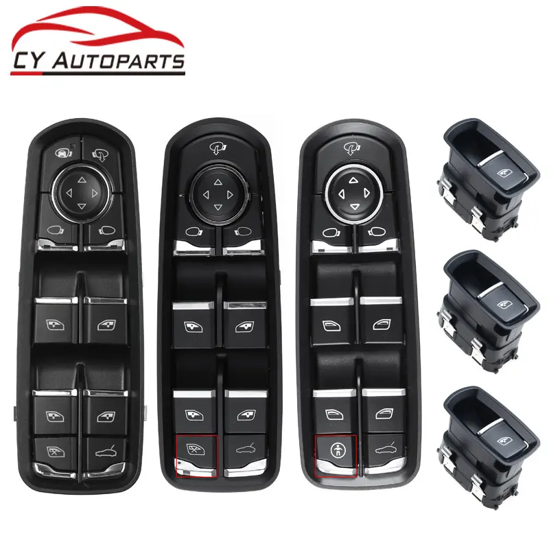 Front Left Power Window Switch Button For Porsche Cayenne Macan Panamera 2011-2017 7Pp959858Aedml 7Pp959858Rdml 7Pp959858Mdml